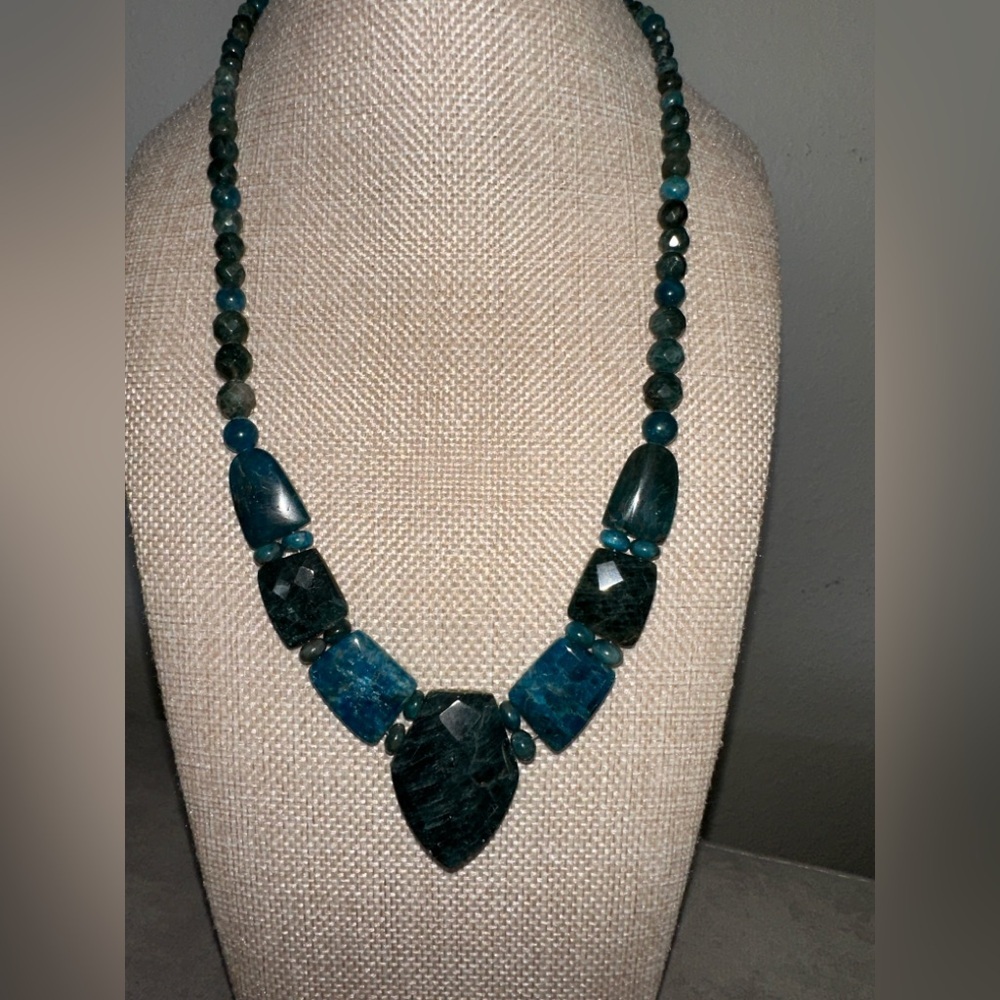 Turquoise bead necklace by Jay King